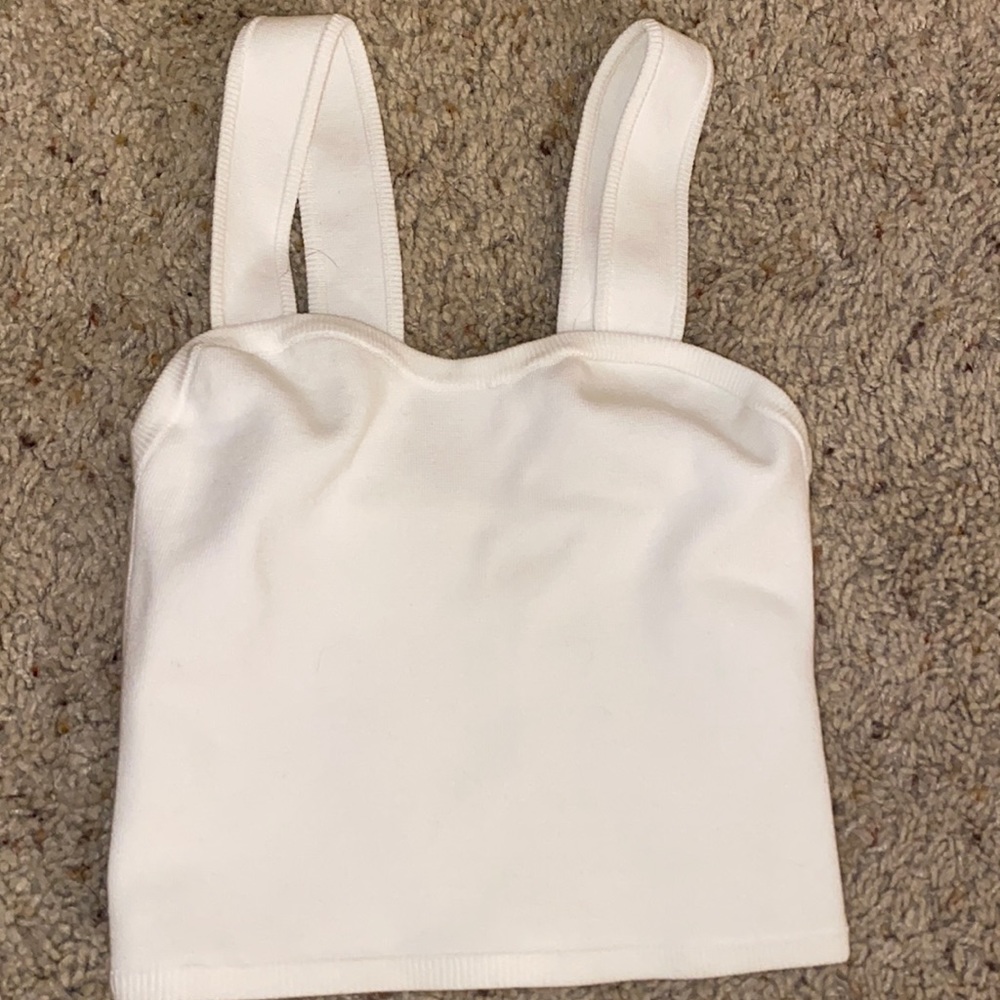 Wilfred white tank top xxs